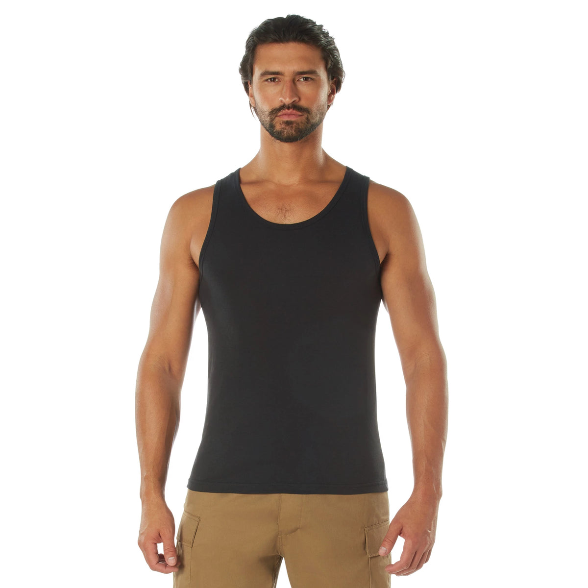 Rothco Men's Tank Tops - Camo or Solid Pattern Tank Tops