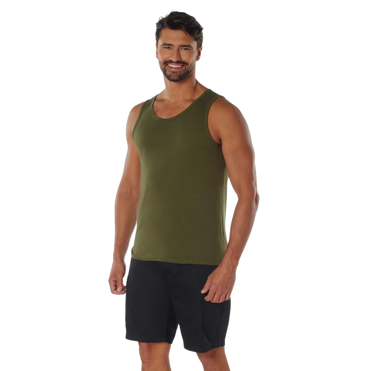 Rothco Men's Tank Tops - Camo or Solid Pattern Tank Tops