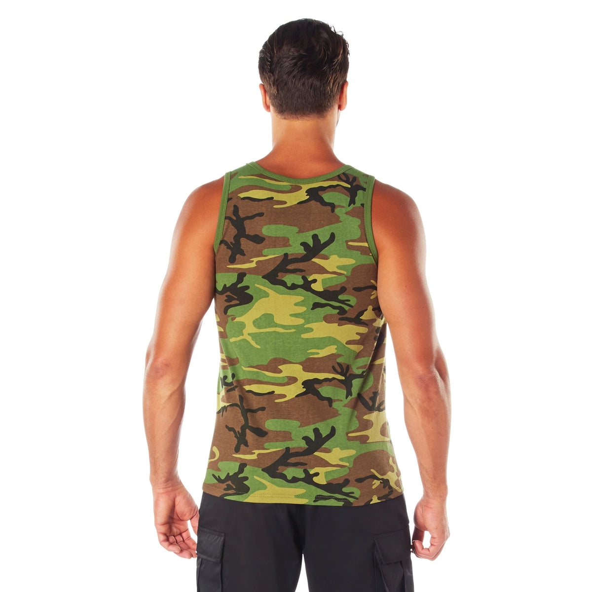Rothco Men's Tank Tops - Camo or Solid Pattern Tank Tops
