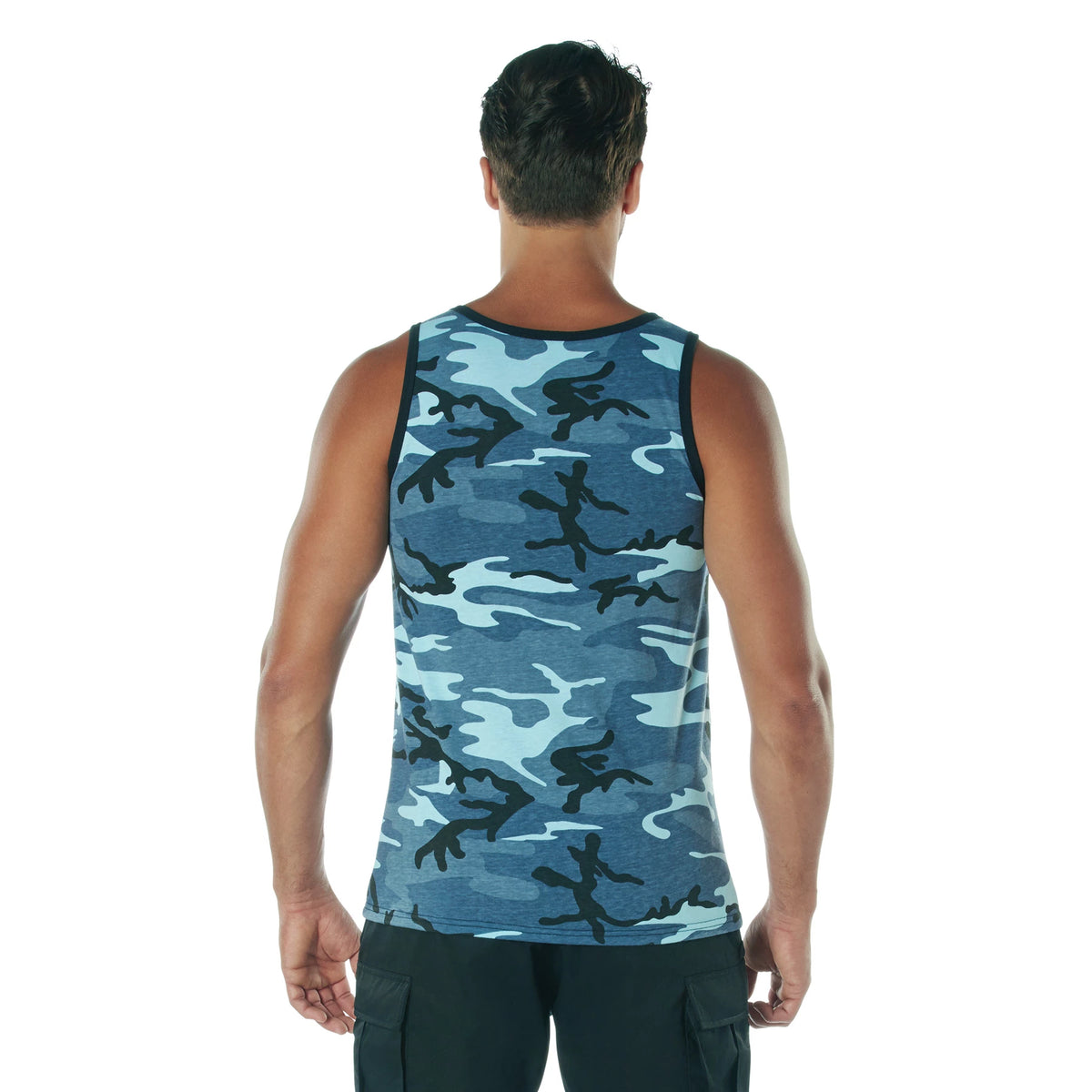 Rothco Men's Tank Tops - Camo or Solid Pattern Tank Tops