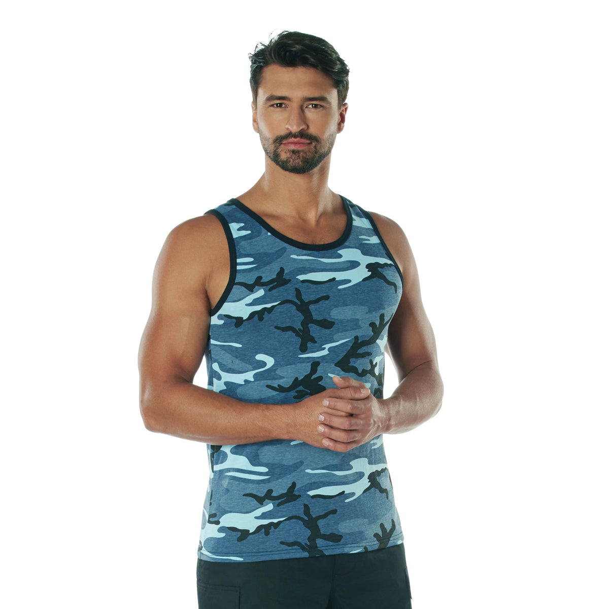 Rothco Men's Tank Tops - Camo or Solid Pattern Tank Tops