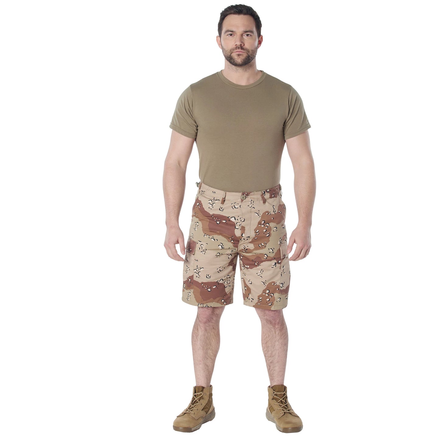 Rothco Men's 6-Color Desert Camo BDU Shorts