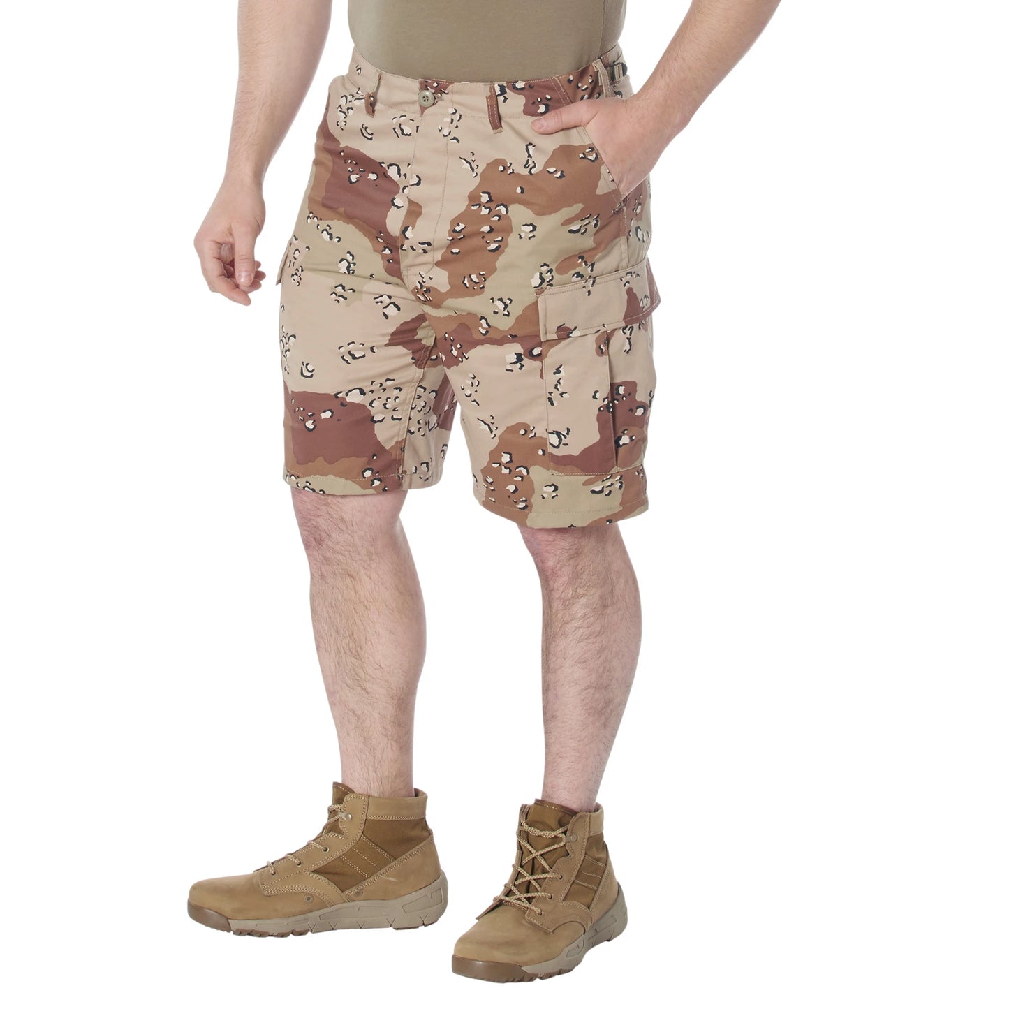 Rothco Men's 6-Color Desert Camo BDU Shorts
