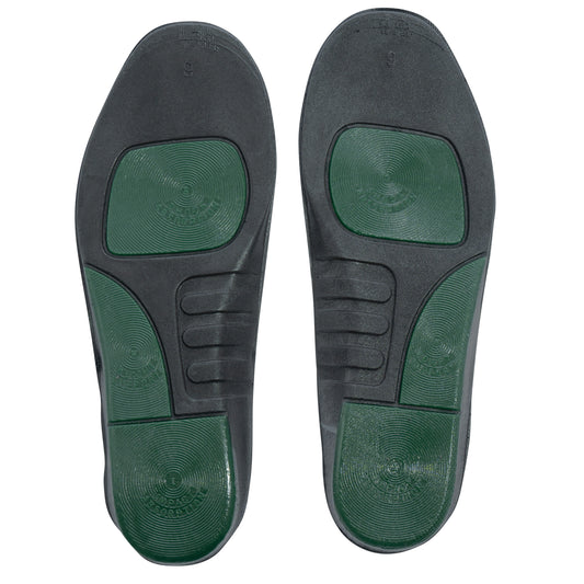 Shoe Insoles - Black Public Boot Saftey Contoured In Soles -All Sizes