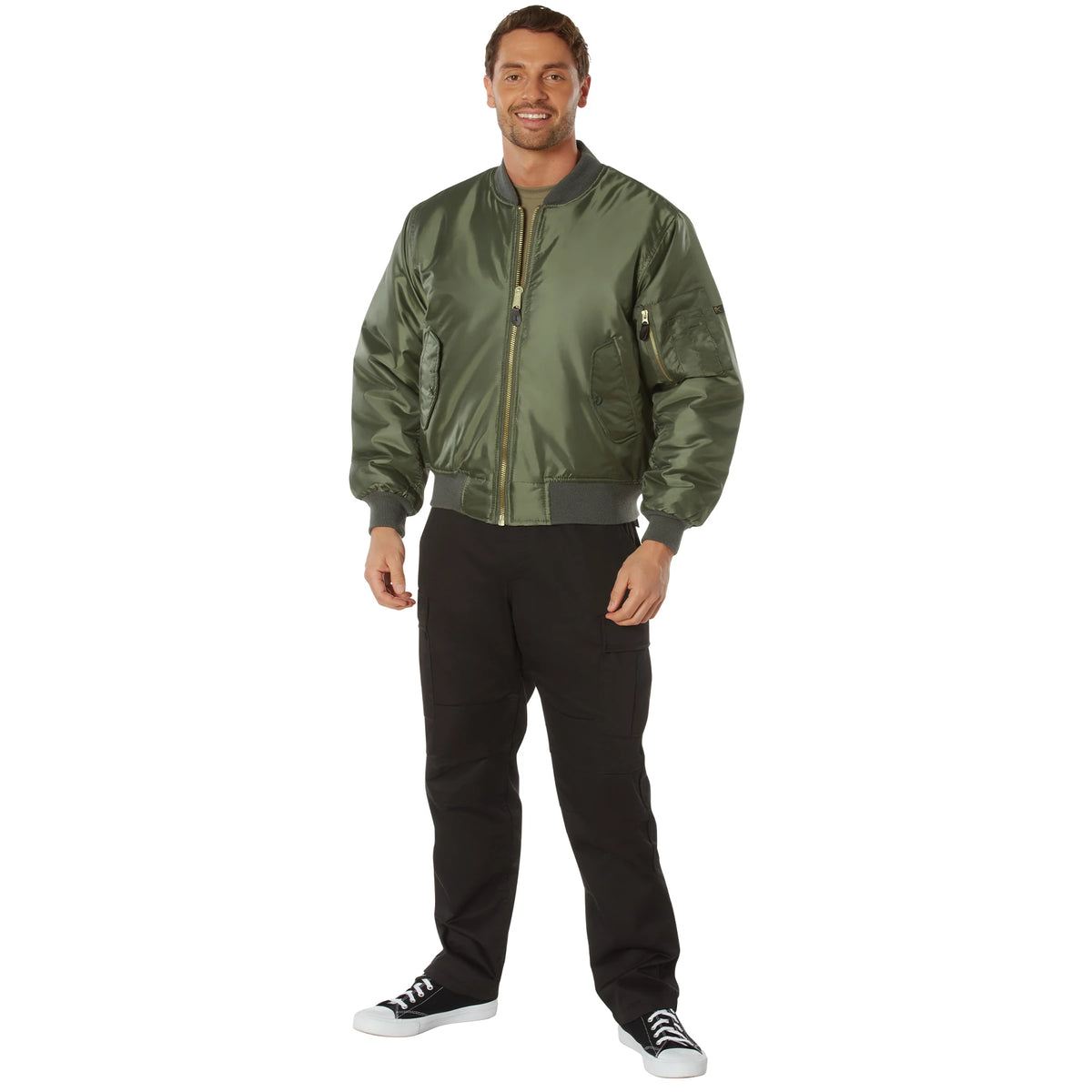 MA-1 Military Type Flight Jacket USAF Bomber Air Force Tactical Jackets XS - 8XL