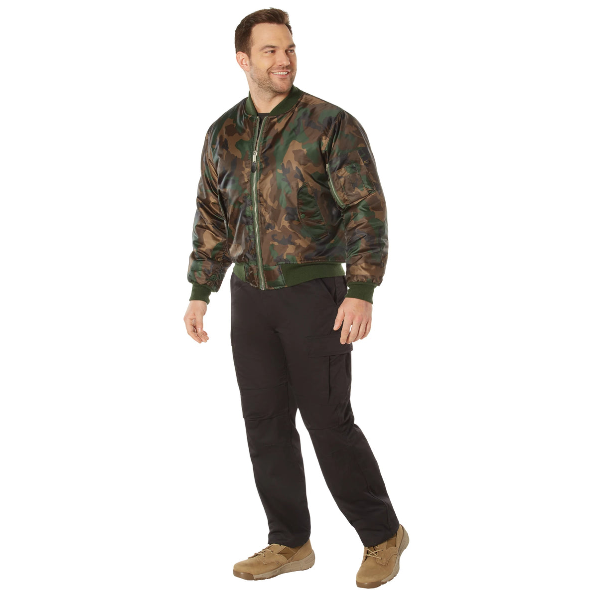 MA-1 Military Type Flight Jacket USAF Bomber Air Force Tactical Jackets XS - 8XL