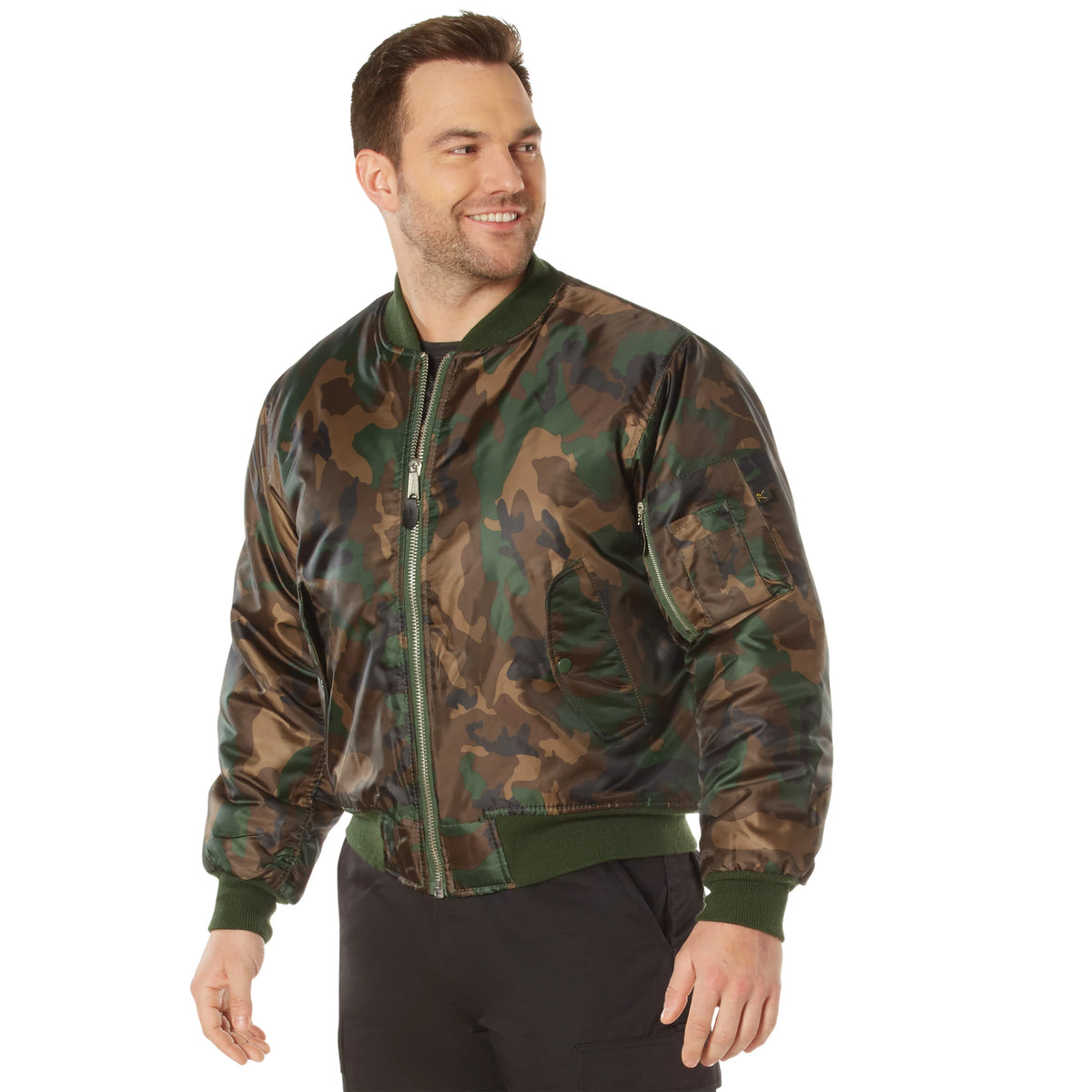 MA-1 Military Type Flight Jacket USAF Bomber Air Force Tactical Jackets XS - 8XL