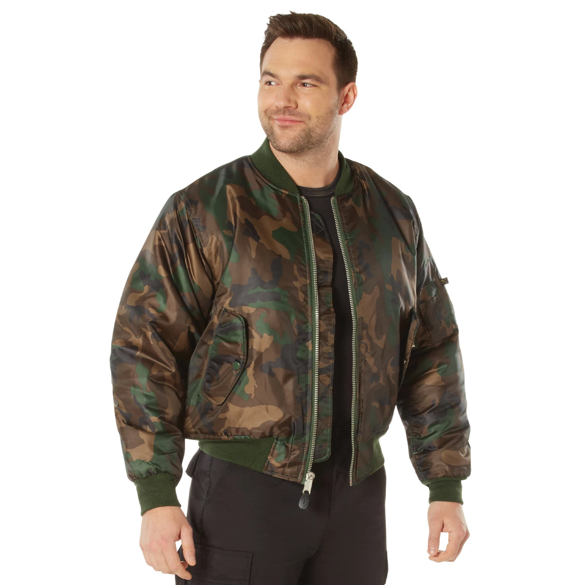 MA-1 Military Type Flight Jacket USAF Bomber Air Force Tactical Jackets XS - 8XL