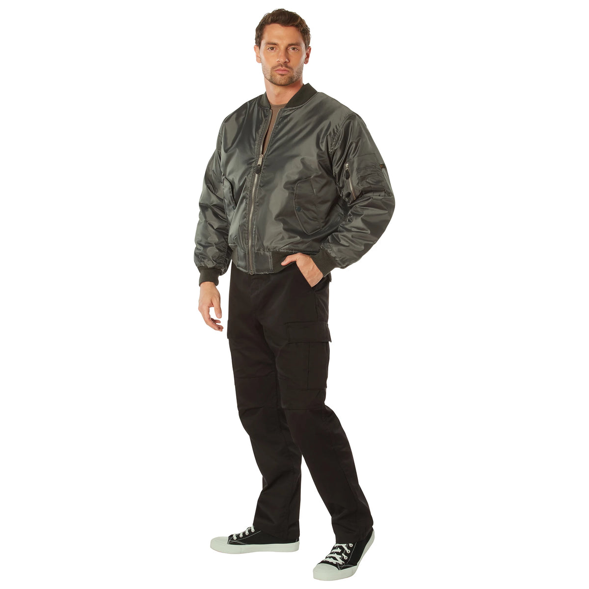 MA-1 Military Type Flight Jacket USAF Bomber Air Force Tactical Jackets XS - 8XL