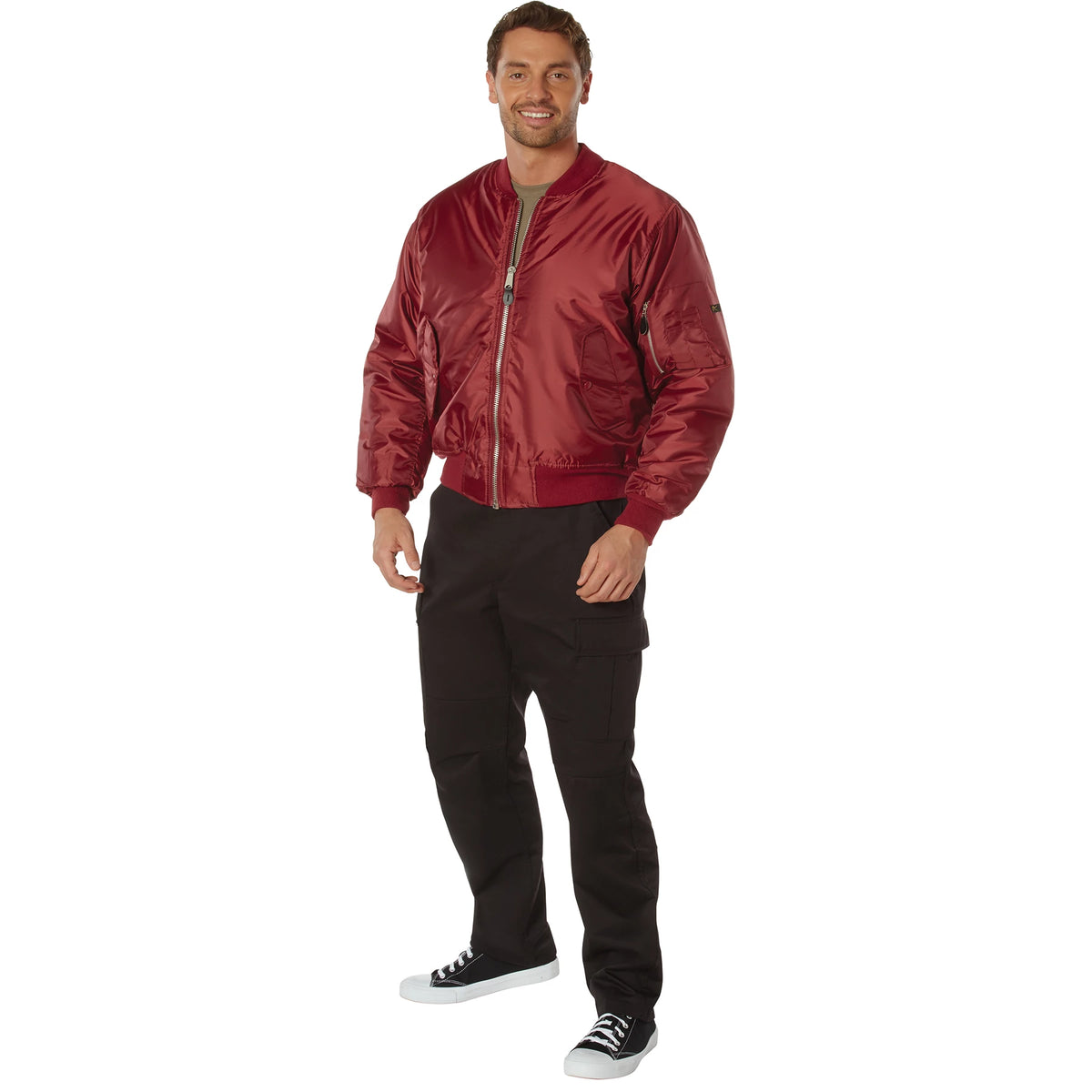 MA-1 Military Type Flight Jacket USAF Bomber Air Force Tactical Jackets XS - 8XL