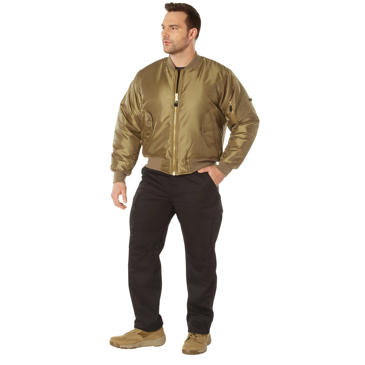 MA-1 Military Type Flight Jacket USAF Bomber Air Force Tactical Jackets XS - 8XL