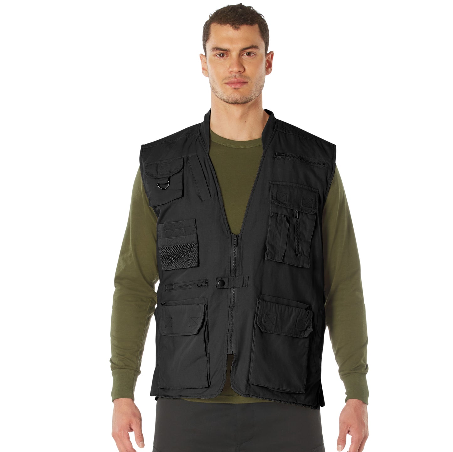 Safari Outback Vests -18 Pocket Outdoor Fishing Vest Hiking Camping Vests