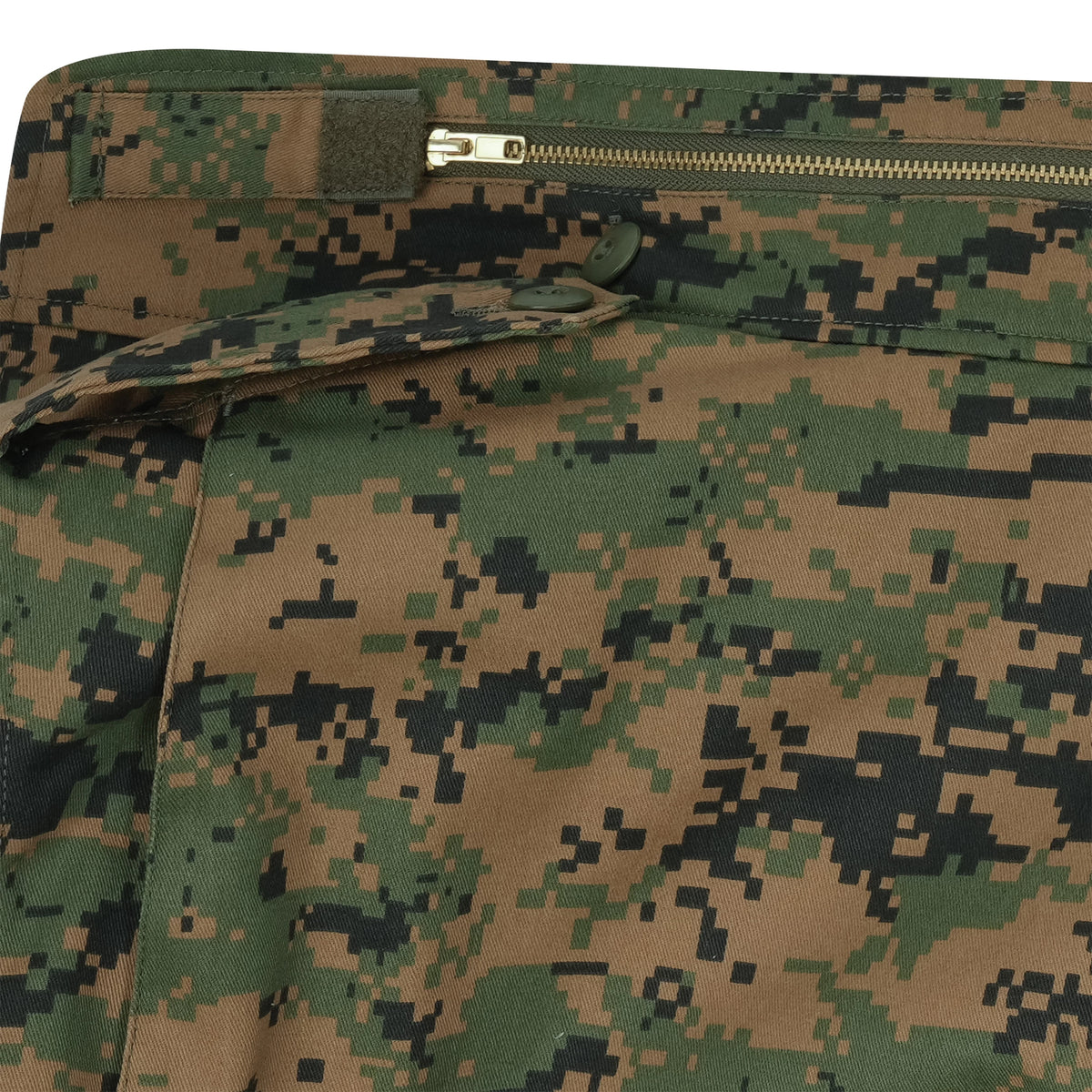 Woodland Camo Kid's M-65 Field Jacket With Built-In Liner Kids Camo Coats