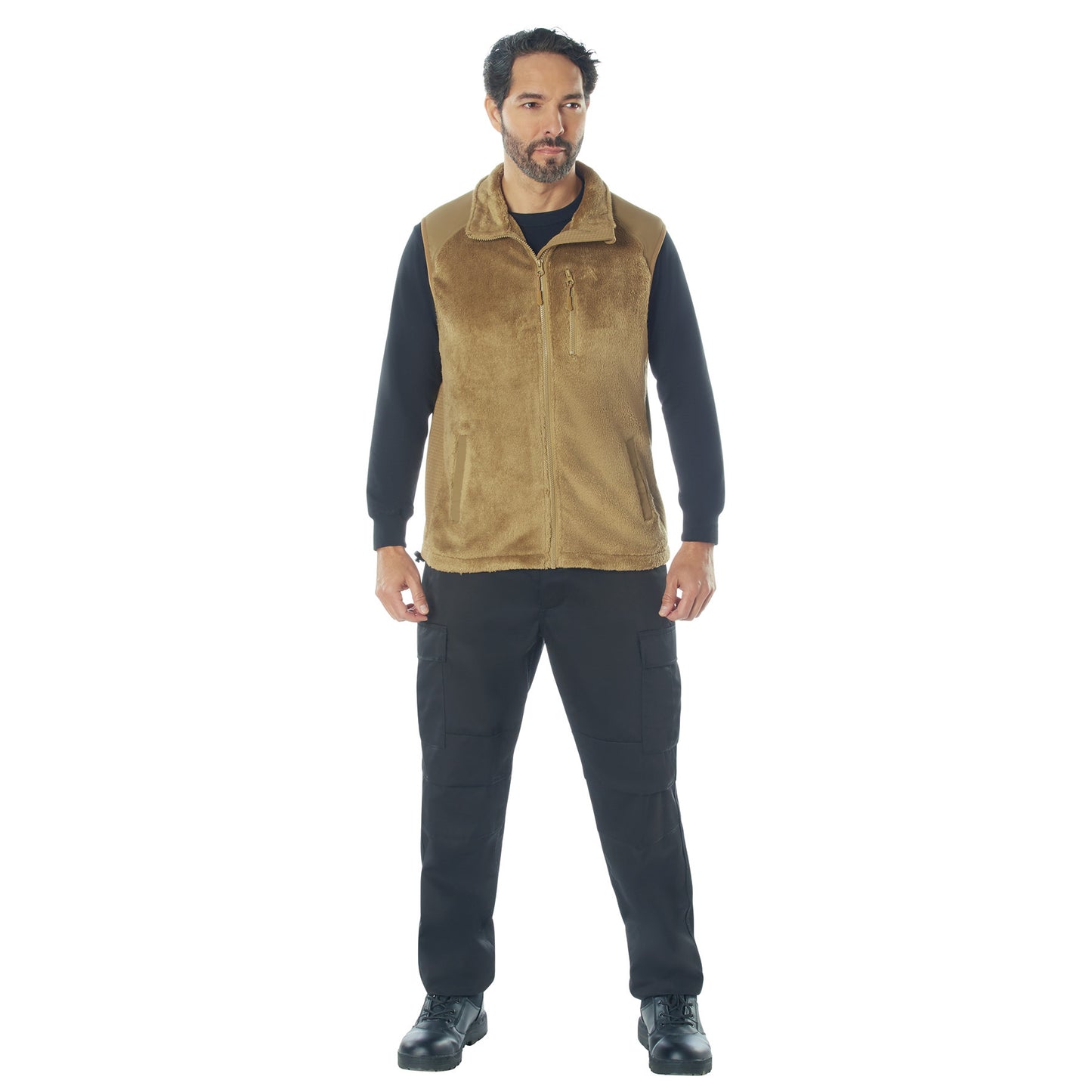 Rothco Men's Mid-Weight Fleece Vest E.C.W.C.S. Fleece Vest