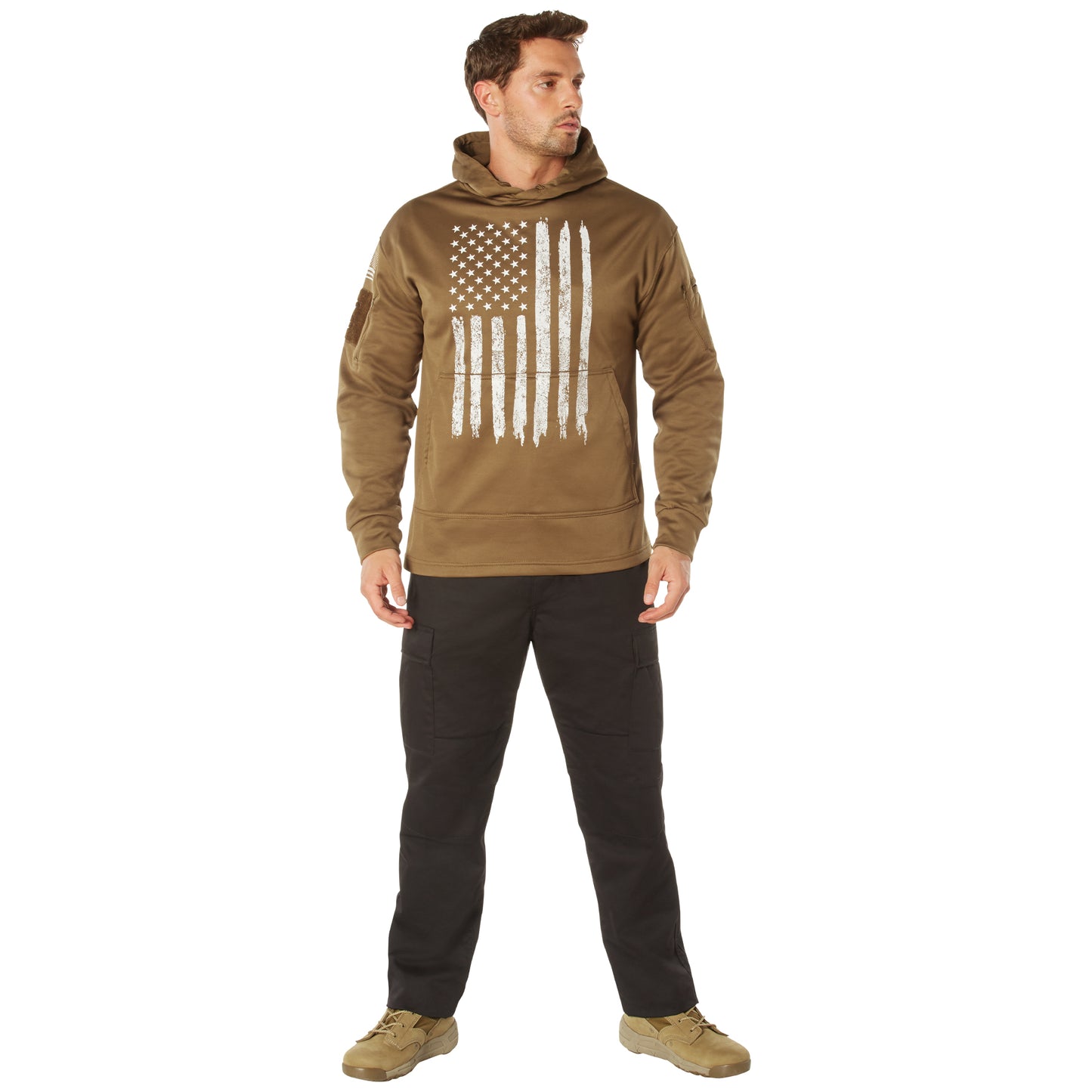 Rothco U.S. Flag Concealed Carry Pullover Hoodie