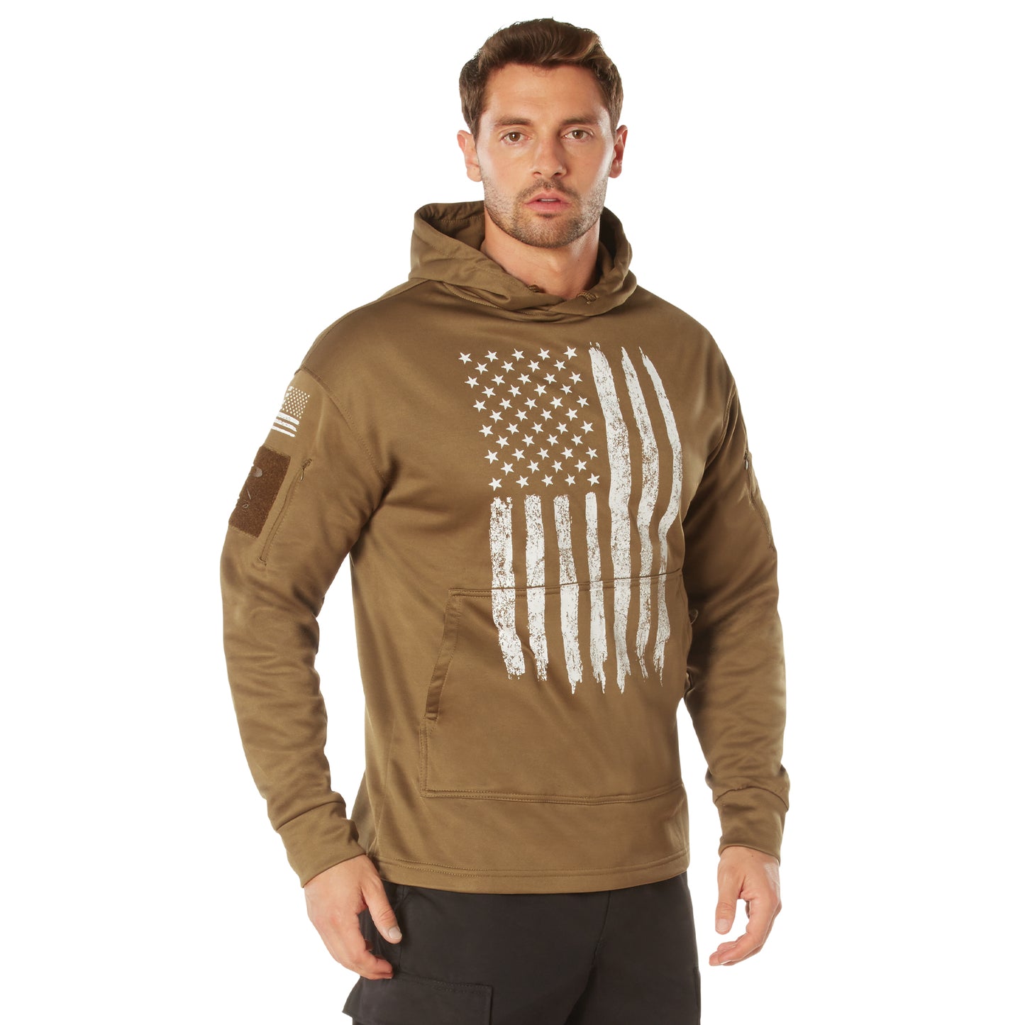 Rothco U.S. Flag Concealed Carry Pullover Hoodie