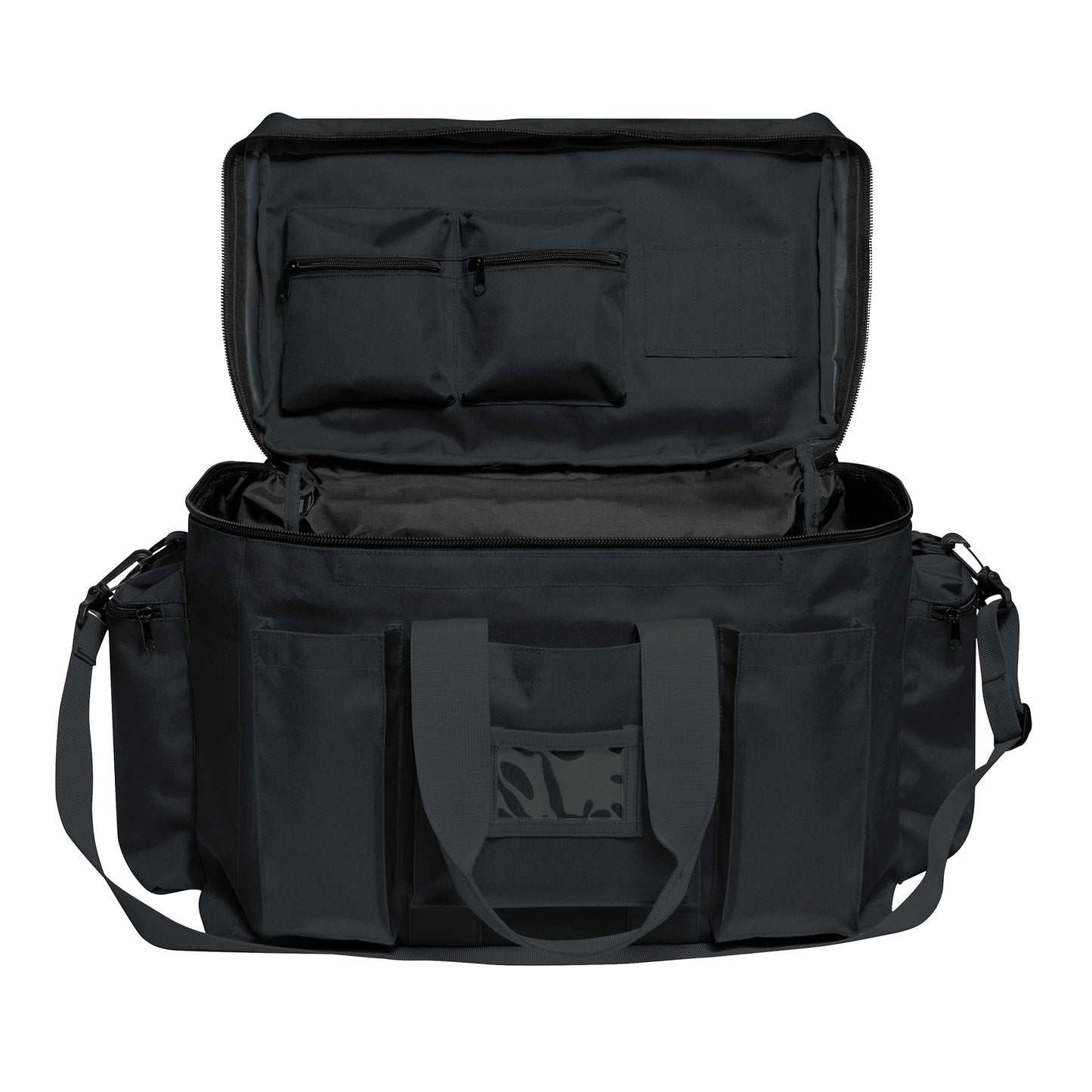 Black Police Equipment Bag - Nylon Law Enforcement Security Gear Pack Bags