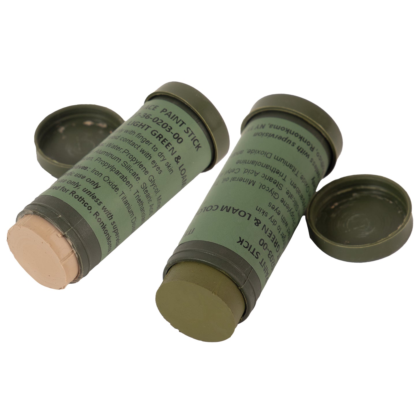 NATO Face Paint Sticks - Woodland Jungle or Foliage