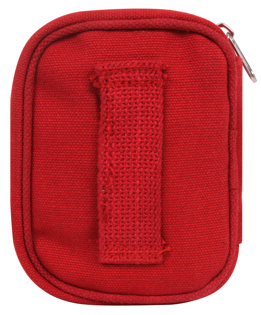 Red Canvas Basic First Aid Kit With Medical Items Rothco 8318