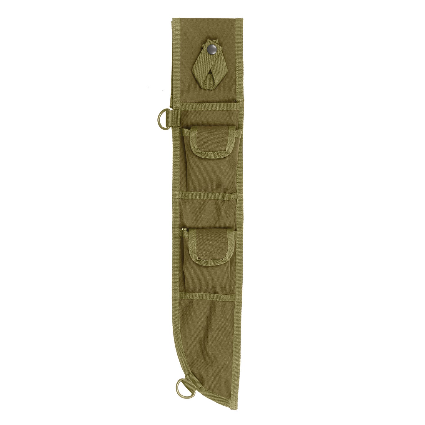 Rothco 18" MOLLE Compatible Machete Knife Sheath - Two Pocket Sheathes
