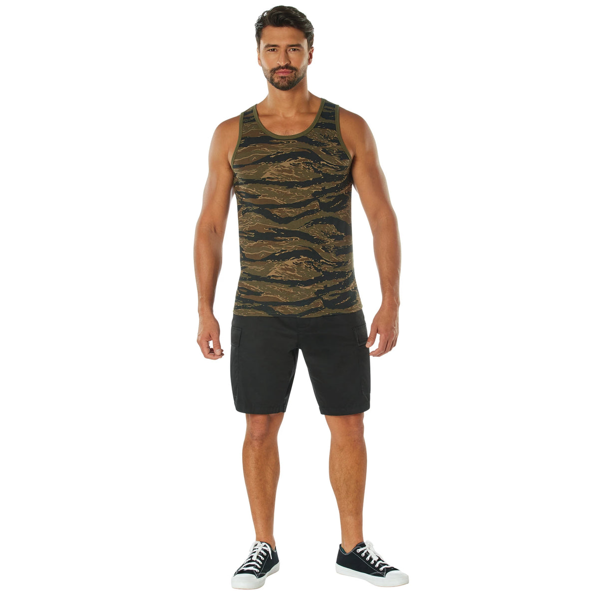Rothco Men's Tank Tops - Camo or Solid Pattern Tank Tops