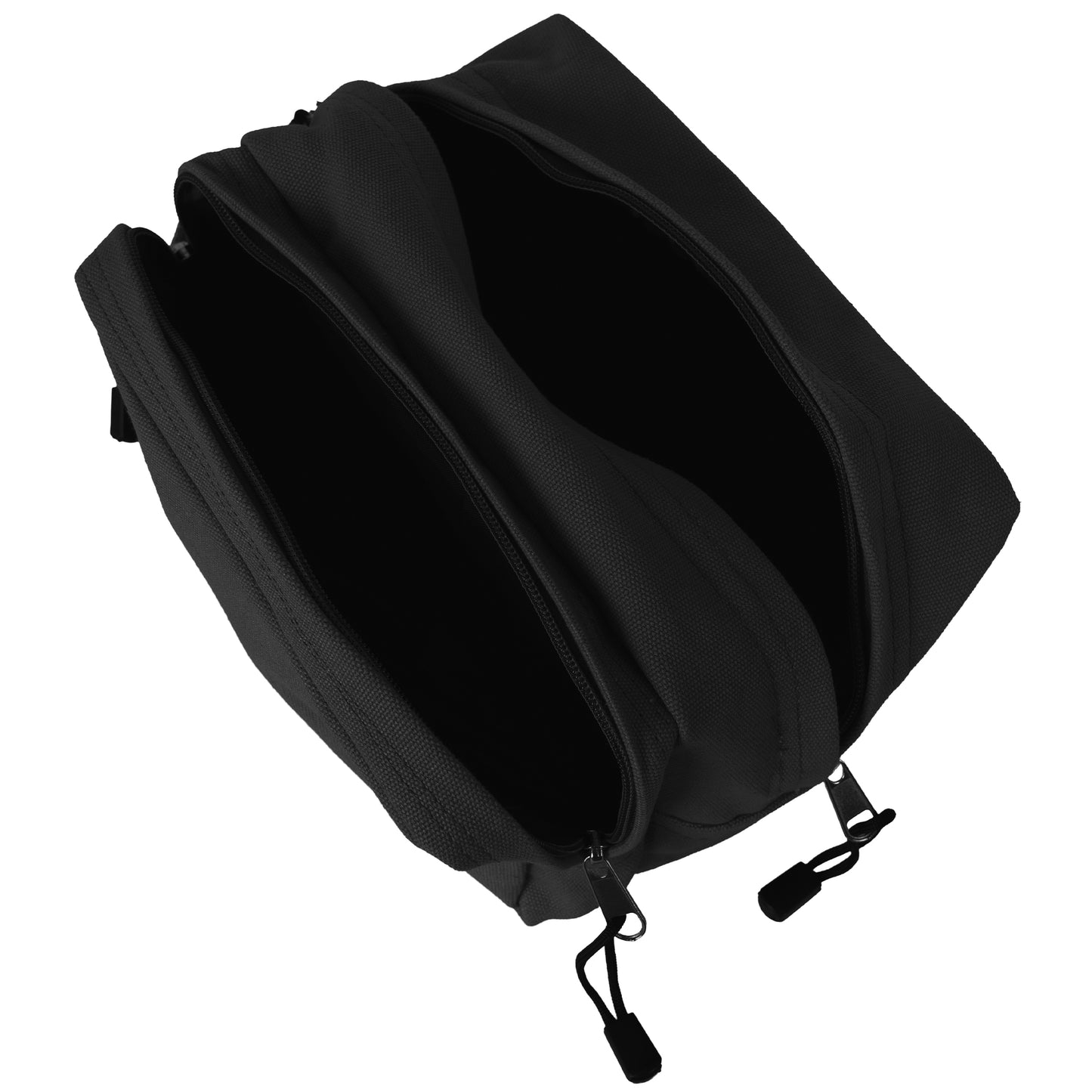 Travel Toiletry Shave Kit Bags - Dual Section Canvas Tourist Shower Packs
