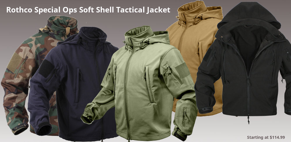 Rothco Special Ops Soft Shell Tactical Jacket