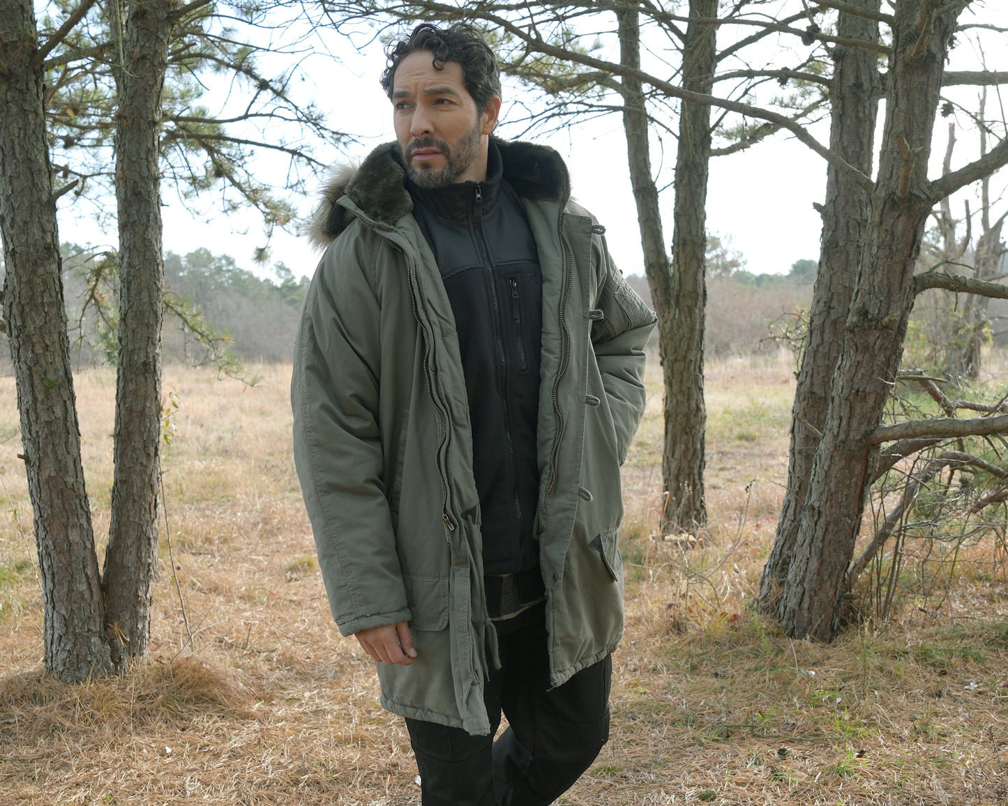 Vintage Style Parka N-3B Extra Heavy Winter Coat-Jacket W/Removable Hood