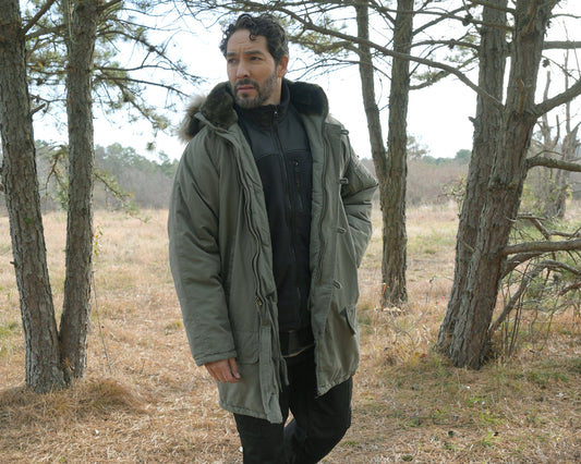 Vintage Style Parka N-3B Extra Heavy Winter Coat-Jacket W/Removable Hood
