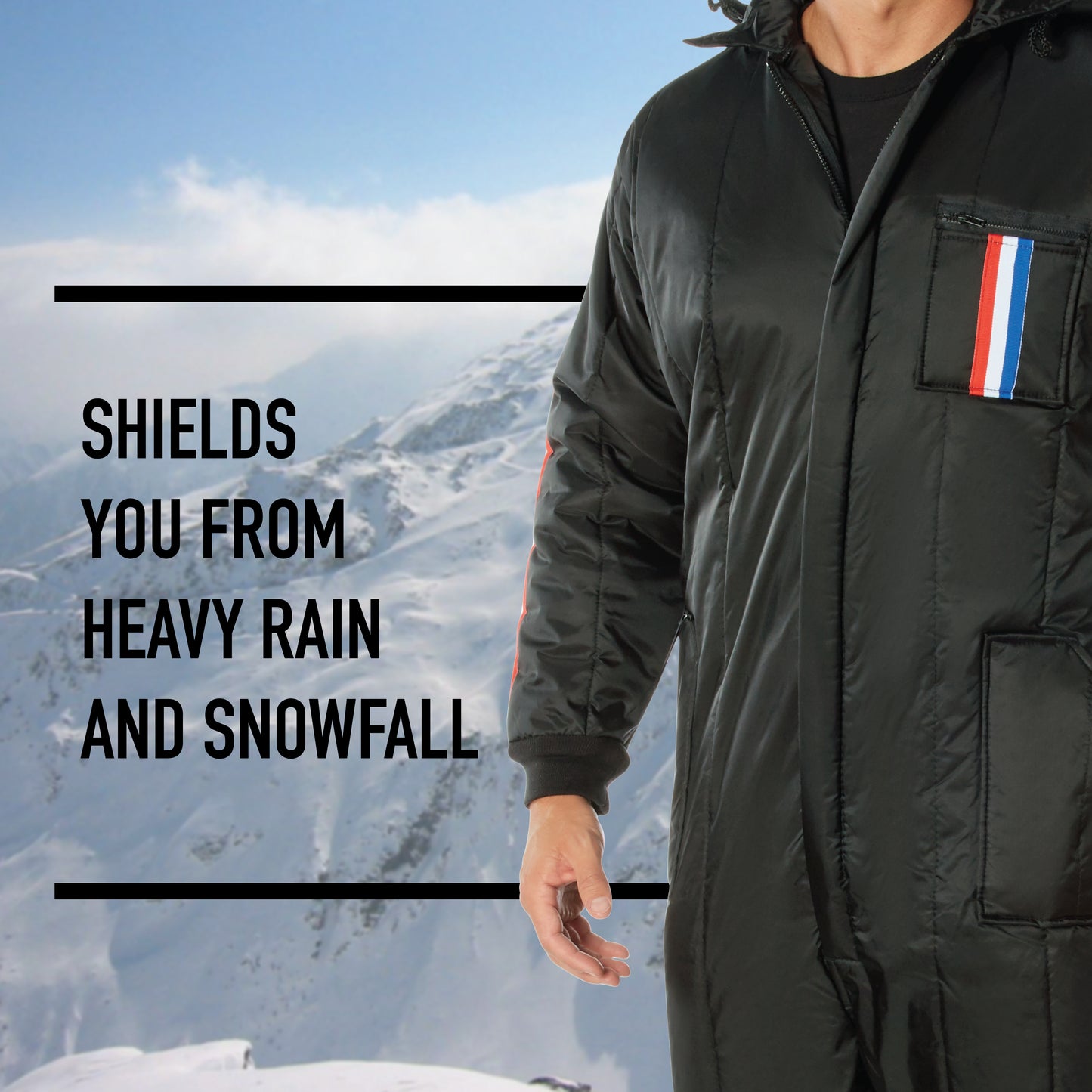 Mens Snowsuit Ski & Rescue Insulated Snow Suit