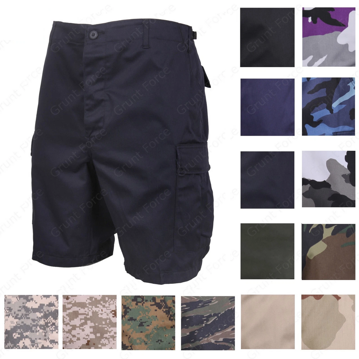 Camo BDU Cargo Shorts Camouflage Rothco