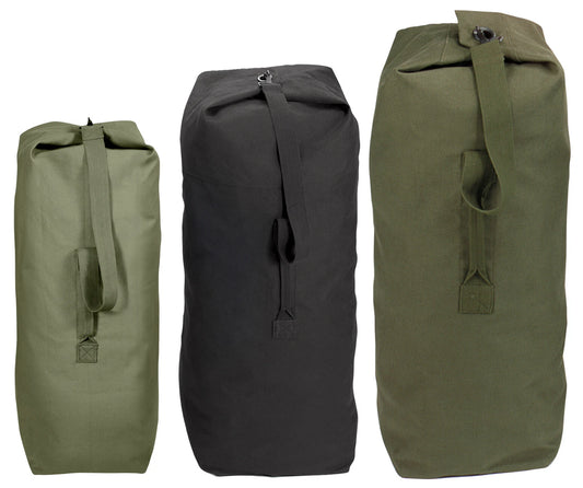 Heavyweight Top Load Canvas Duffle Bag