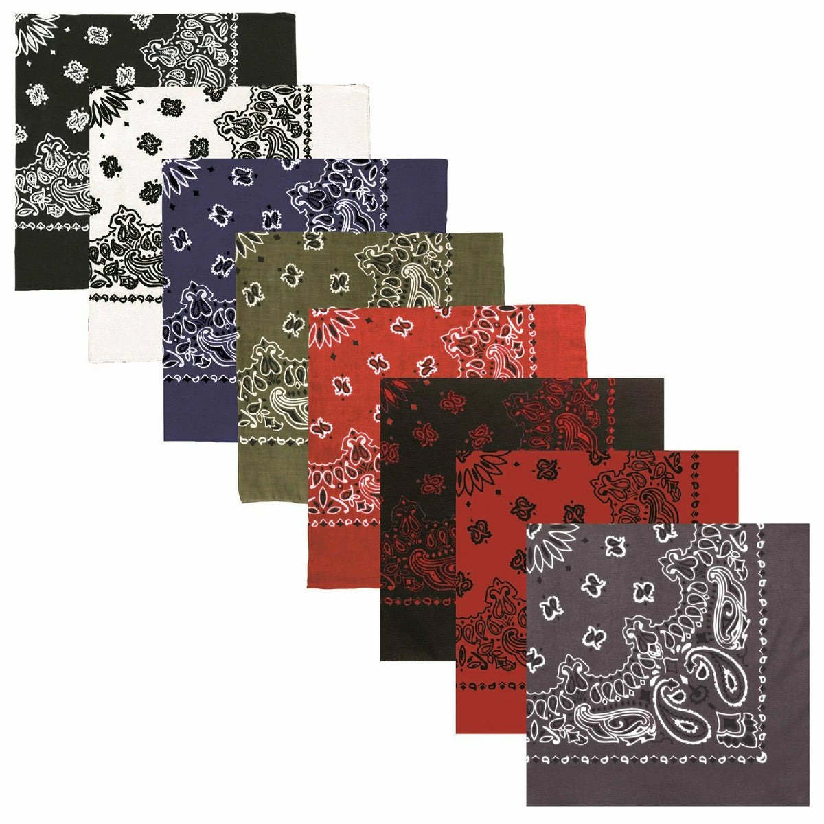 Bandanas - Extra Large 27" Trainmen Biker Headwrap Bandana