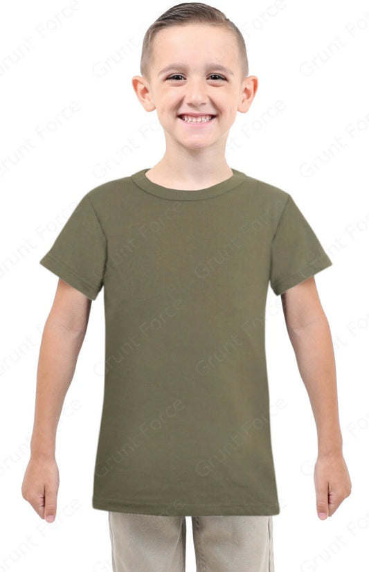 Rothco Kids T-Shirts - AR 670-1 Coyote Brown Childrens Style Tees