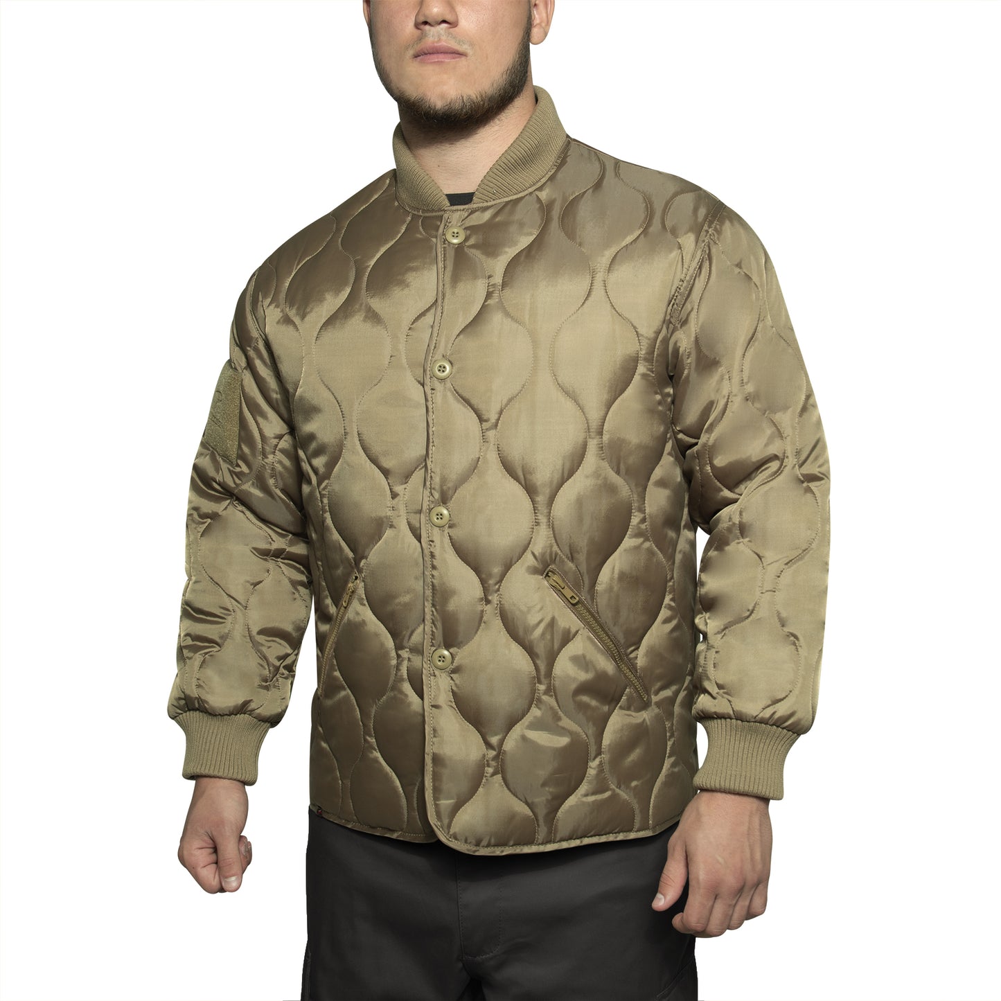 Men's Style Quilted Woobie Fashion Jacket