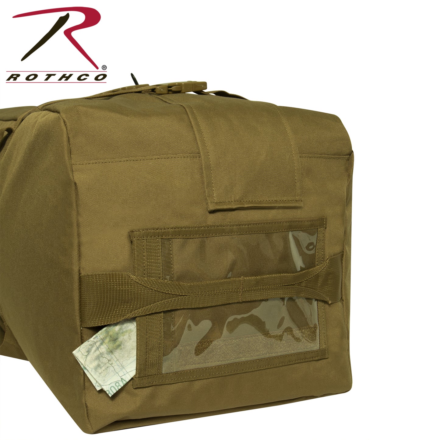 GI Type Enhanced Duffle Bag 32x12x12 - Rothco Nylon Carry Bag