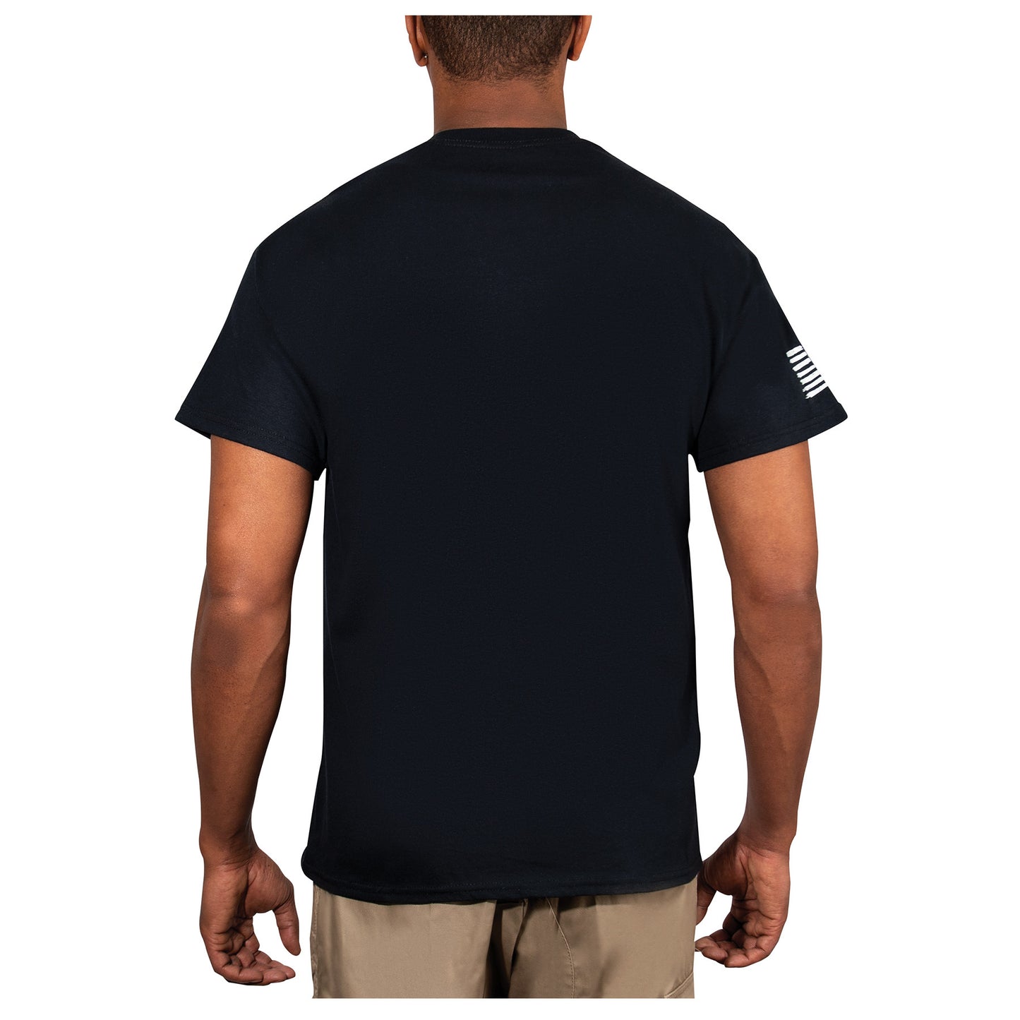Men's US Flag and USMC Eagle with Globe & Anchor T Shirt