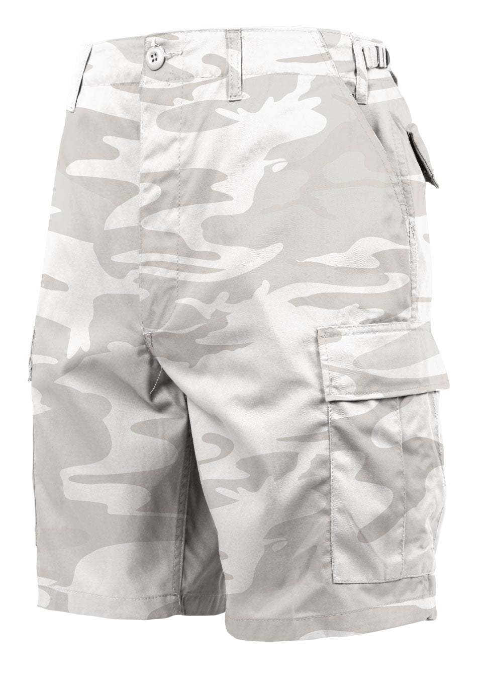Rothco Men's White Camo BDU Shorts