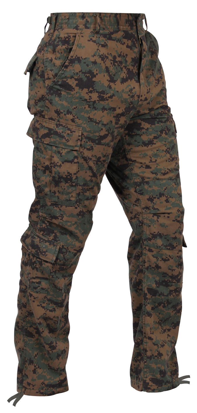 Rothco Men's Vintage Paratrooper Fatigues - Camo Cargo Pants