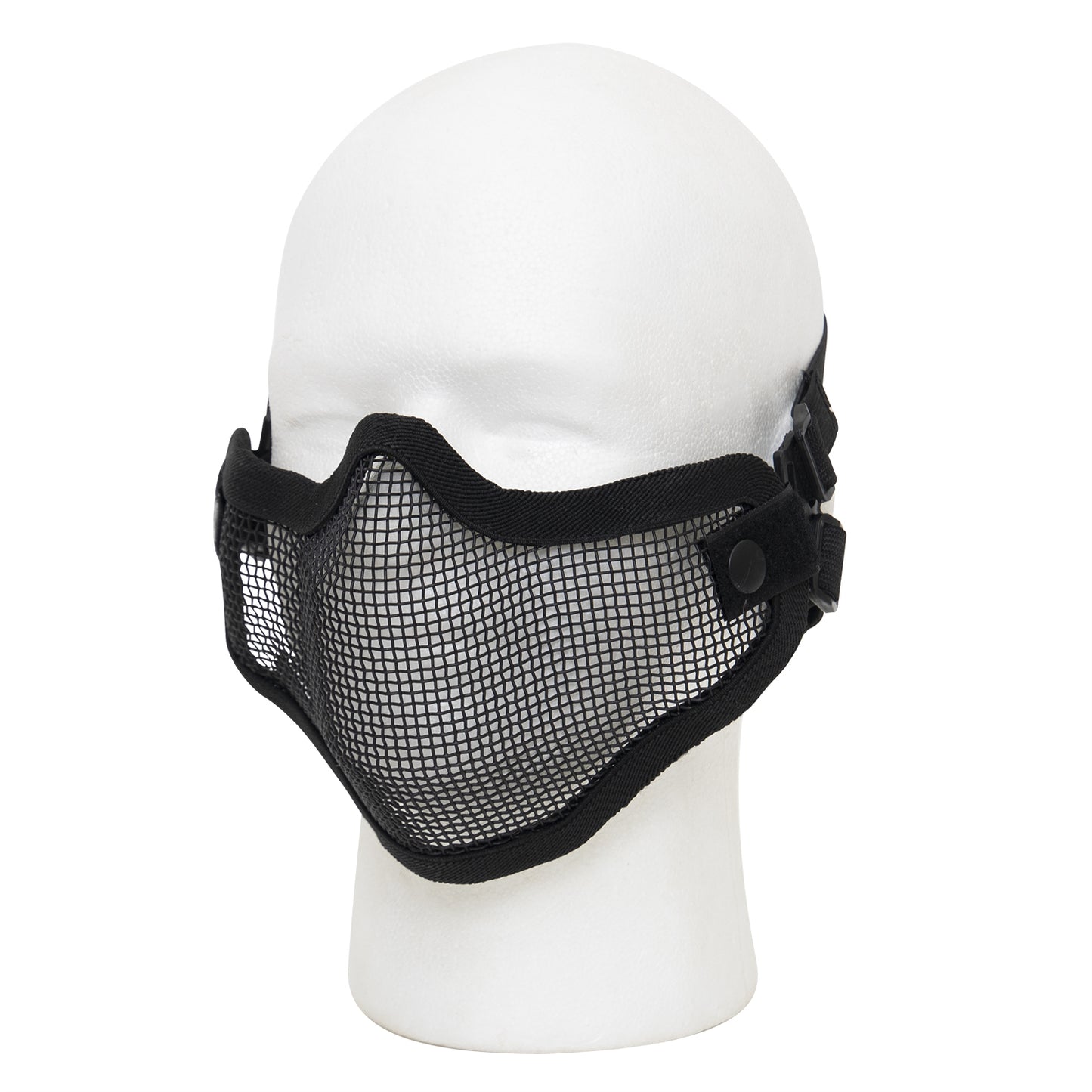 Airsoft Half Tactical Face Mask Carbon Steel Wired Mesh Protection