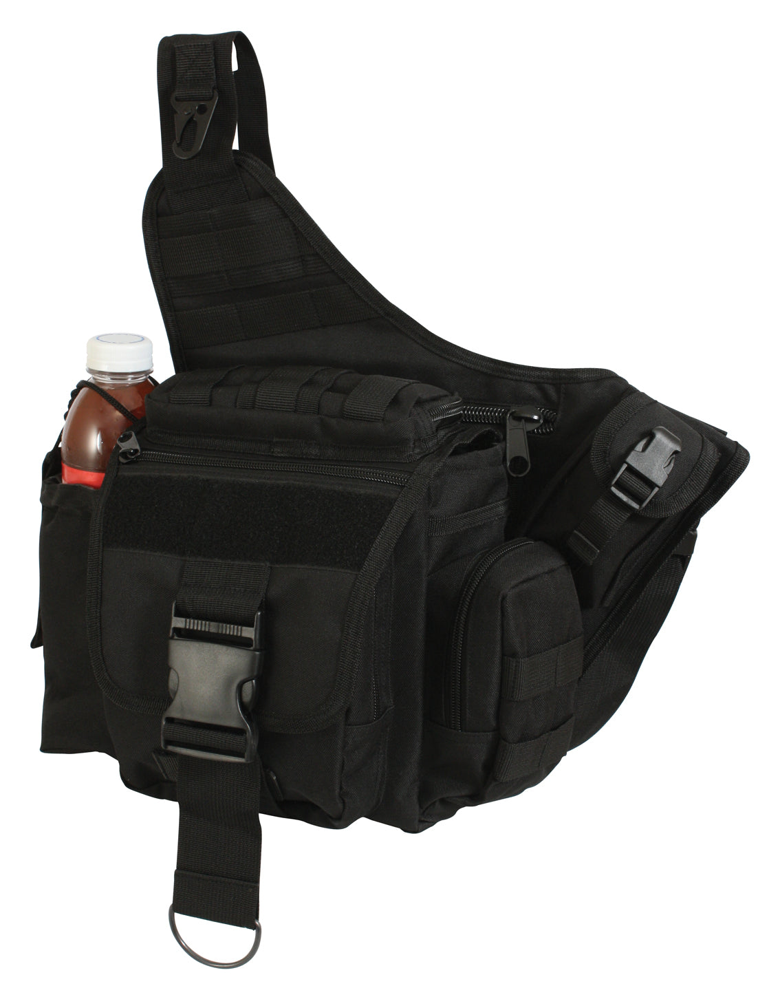 Advanced Tactical Shoulder Hip Bag - MOLLE Compatible with Cell Phone Pouch