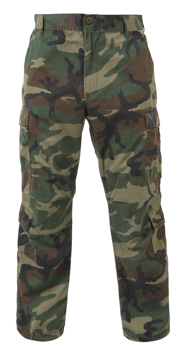 Vintage Camo Camouflage Cargo Pants BDU
