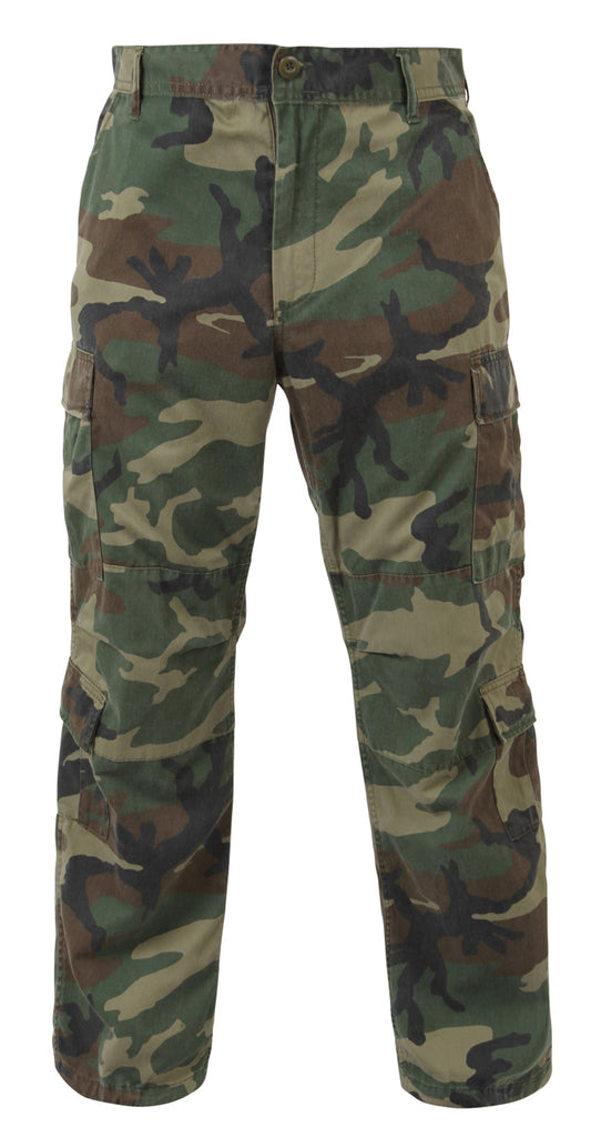 Vintage Camo Camouflage Cargo Pants BDU