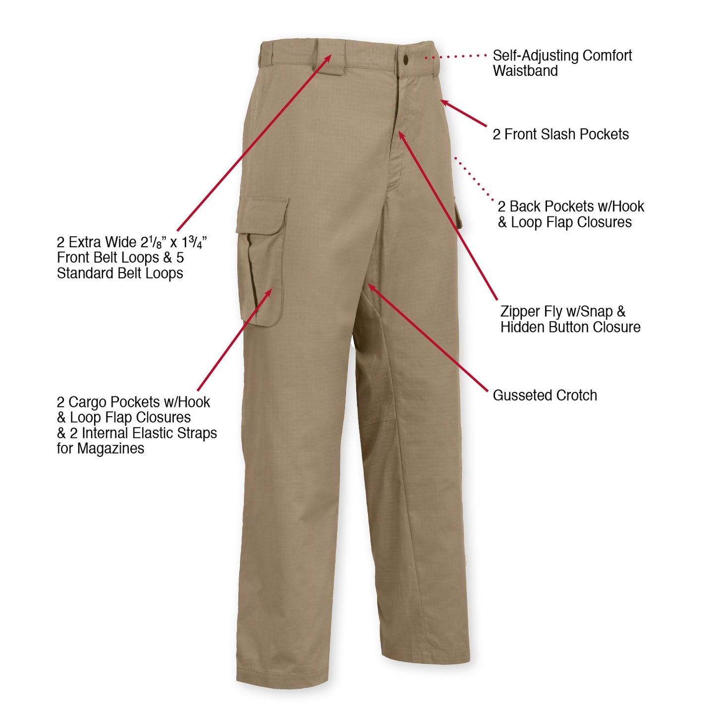 Rothco Tactical 10-8 Lightweight Field Pant