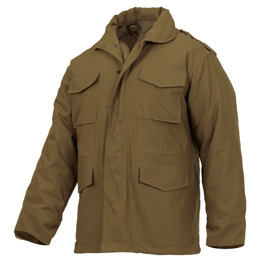 Rothco Coyote Brown M-65 Field Jacket with Removable Liner
