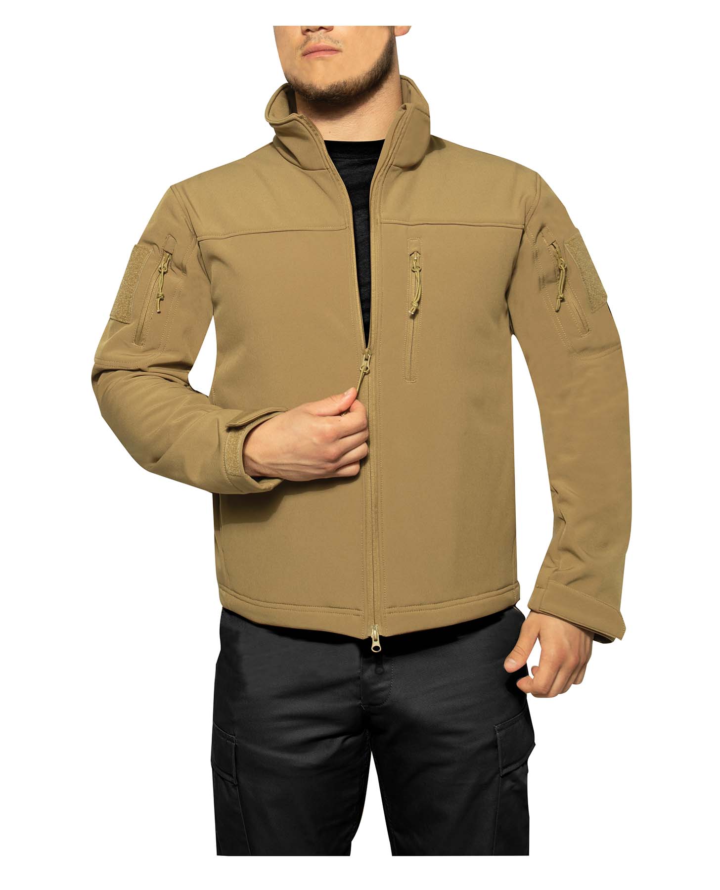 Rothco Stealth Ops Soft Shell Tactical Jacket Grunt Force