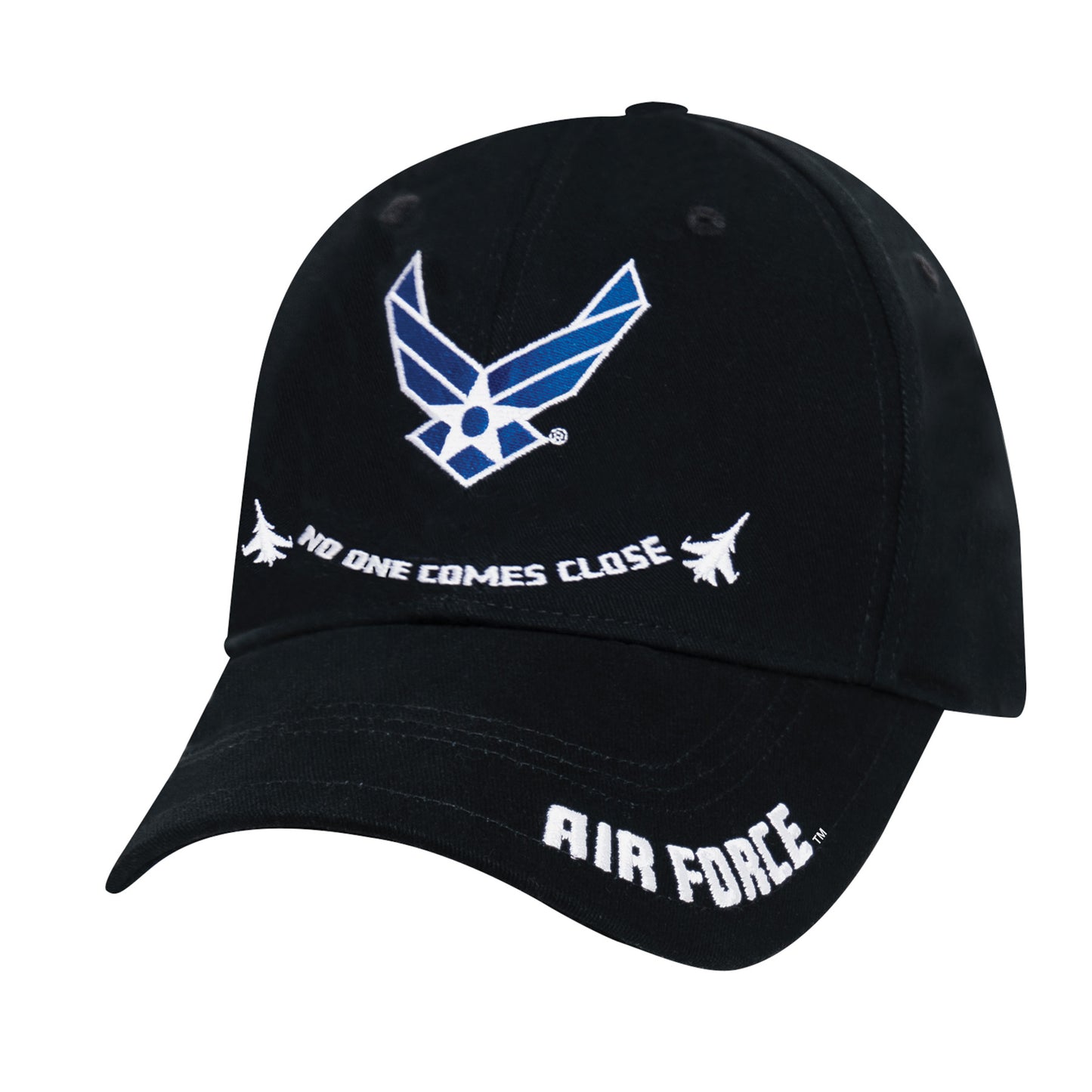 Rothco Air Force "No One Comes Close" Black Adjustable Baseball Cap