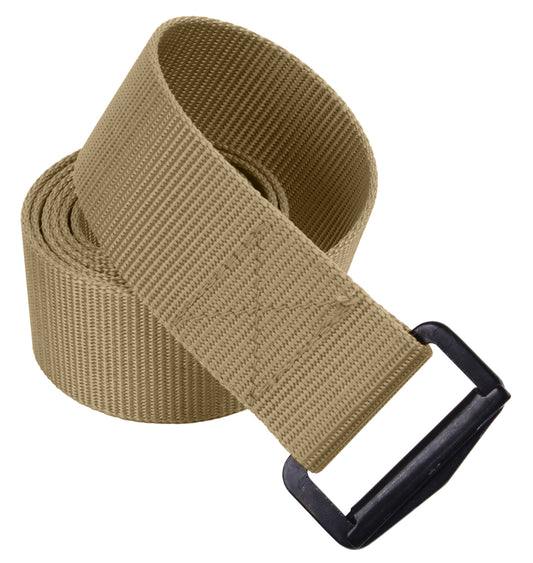 Nylon BDU Uniform Belt - Black, OD, Khaki, Camo 1.75" Wide Adjustable BDU Belts