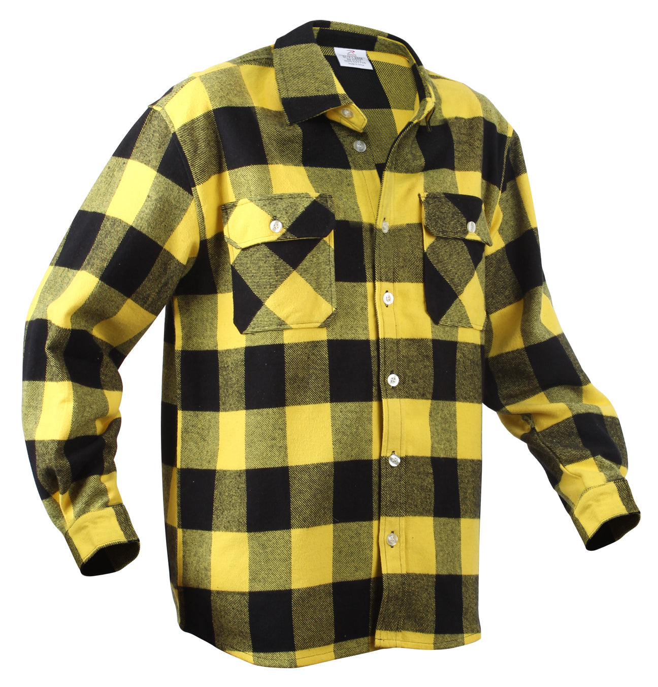 Extra Heavyweight Buffalo Plaid Flannel Shirt Rothco