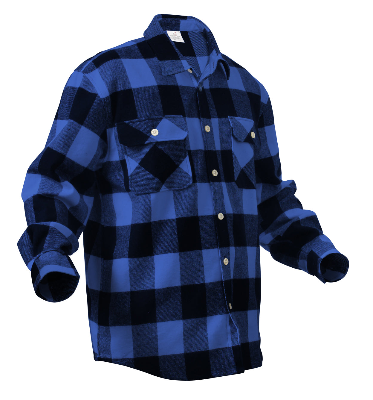 Extra Heavyweight Buffalo Plaid Flannel Shirt Rothco